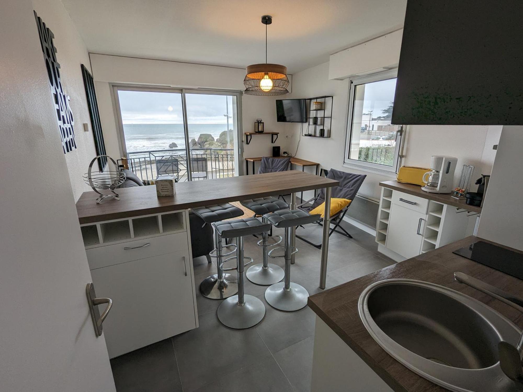 St Gilles Appartement Face Mer Saint-Hilaire-de-Riez Εξωτερικό φωτογραφία