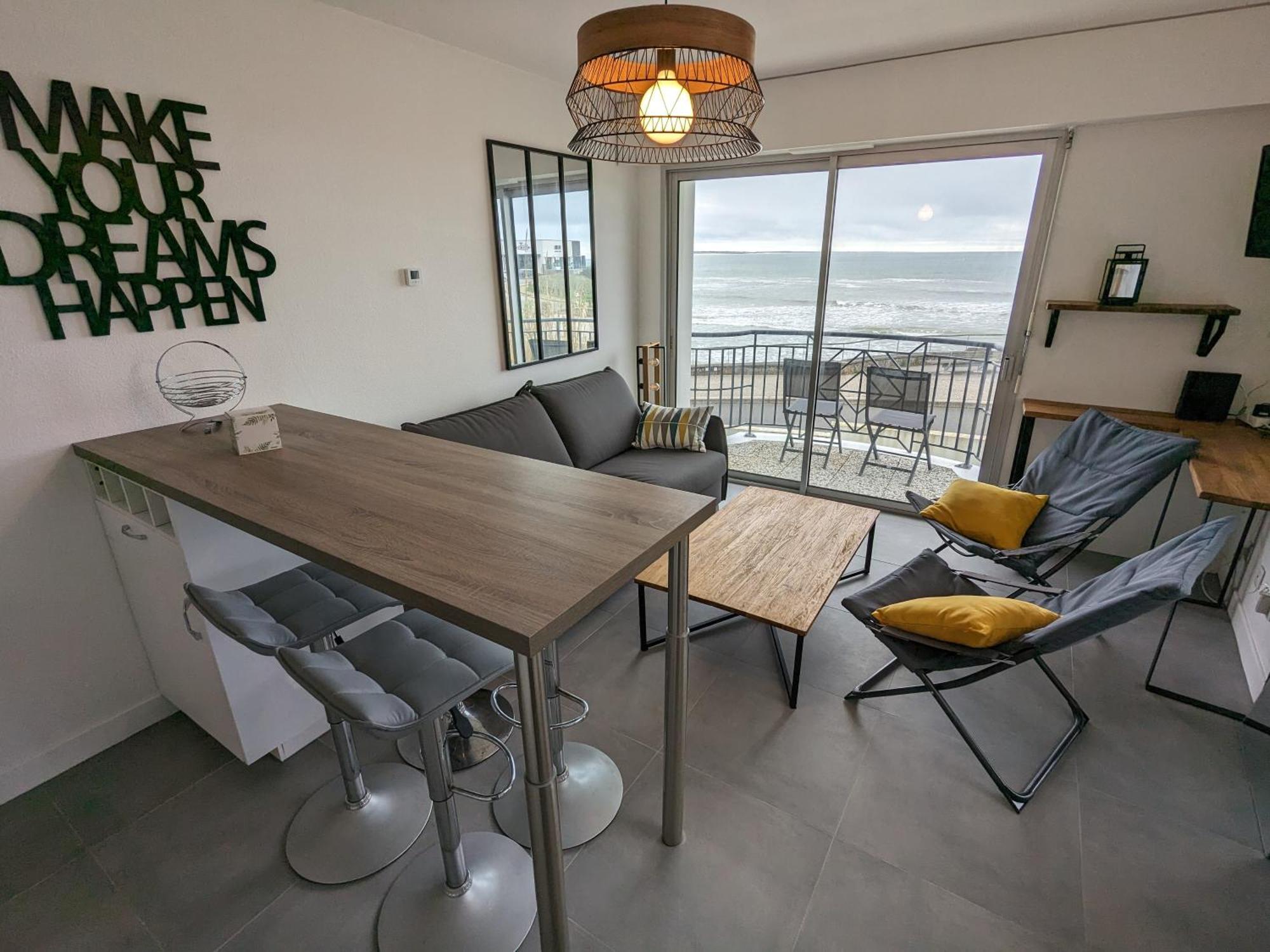 St Gilles Appartement Face Mer Saint-Hilaire-de-Riez Εξωτερικό φωτογραφία